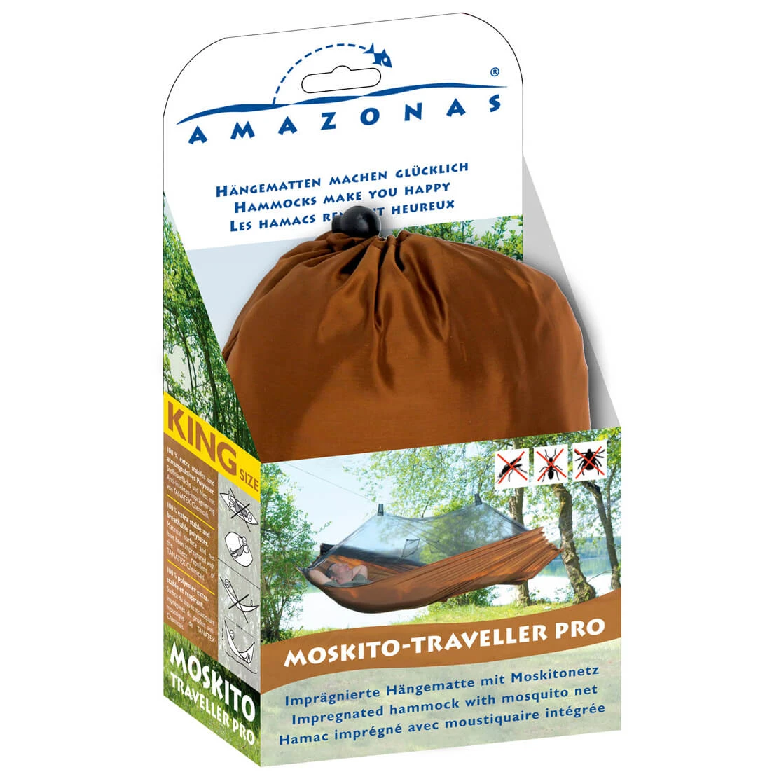 Amazonas Moskito-Traveller Pro - Hängematte 1 Amazonas Moskito-Traveller Pro - Hängematte