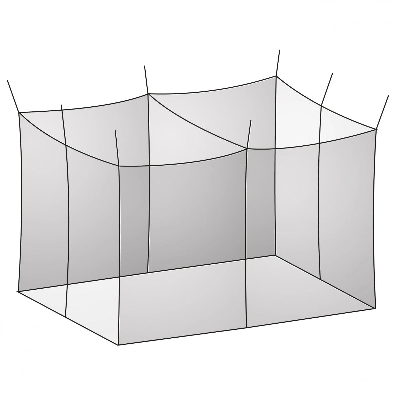 Basic Nature Moskitonetz Klassik Mesh 225 - Moskitonetz 2 Basic Nature Moskitonetz Klassik Mesh 225 - Moskitonetz – Bild 2