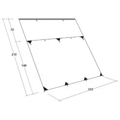 Outwell Hillcrest Tarp - Tarp -Angebote Trekking Ruf Store outwell hillcrest tarp tarp detail 6