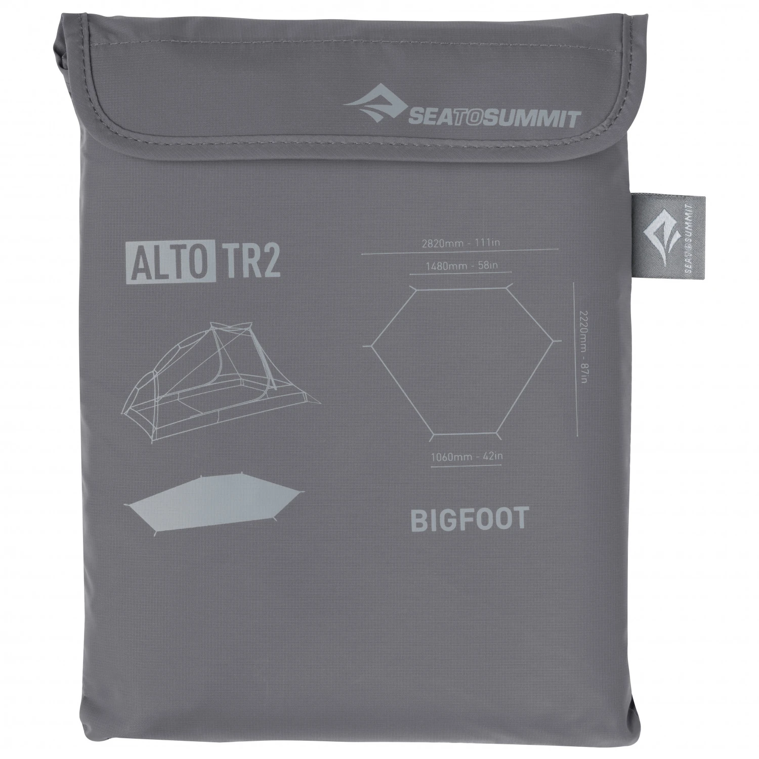Sea To Summit Alto TR2 Bigfoot - Zeltunterlage 2 Sea To Summit Alto TR2 Bigfoot - Zeltunterlage – Bild 2