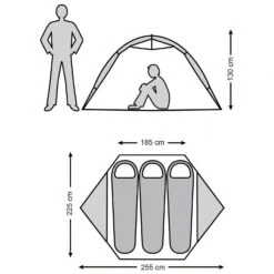 Stoic Njavve 3P Tent - 3-Personen Zelt -Angebote Trekking Ruf Store stoic njavve 3p tent 3 personen zelt detail 11