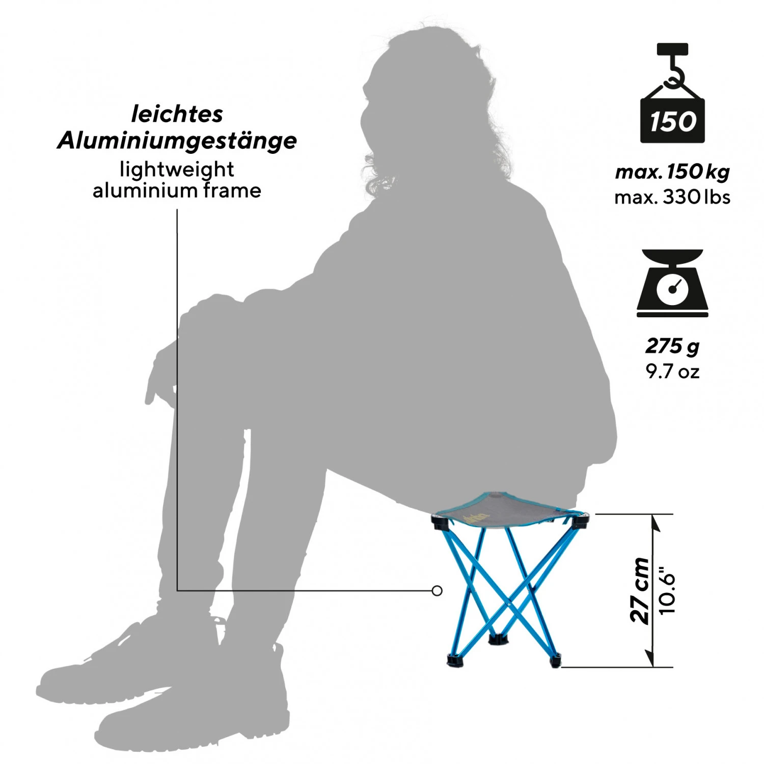 Uquip Trinity M - Campingstuhl 3 Uquip Trinity M - Campingstuhl – Bild 3